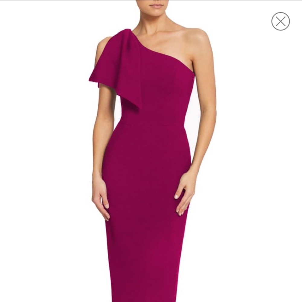 Tiffany one-shoulder midi dress